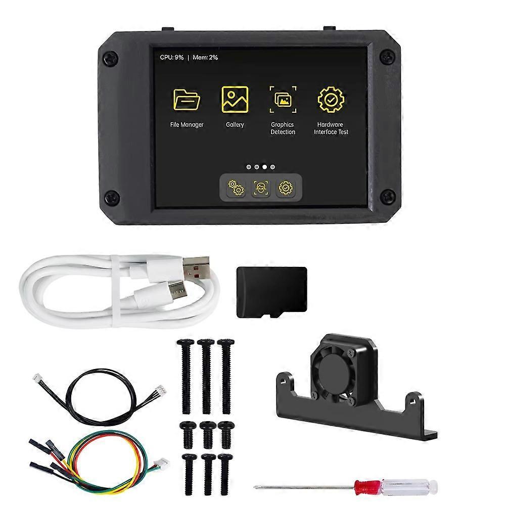 K230 Ki-gestütztes Bilderkennungs-kameramodul Mit 2,4-zoll-hd-touchscreen, Großem Speicher Für Robotik-kits Und Fester Halterung