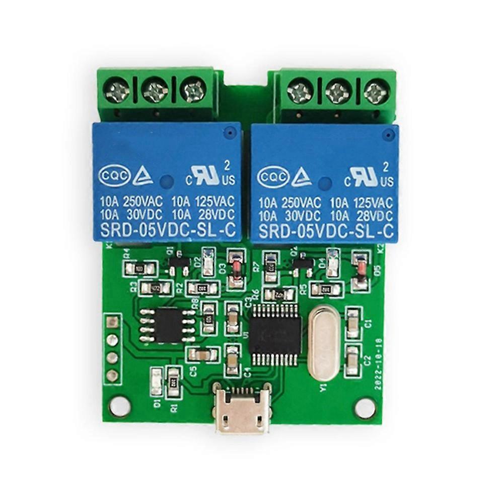 Lcus-2 Bidirektionales Usb-relaismodul, Intelligenter Usb-steuerschalter, Serielle Schnittstelle Für Computer, Usb-steuerrelais