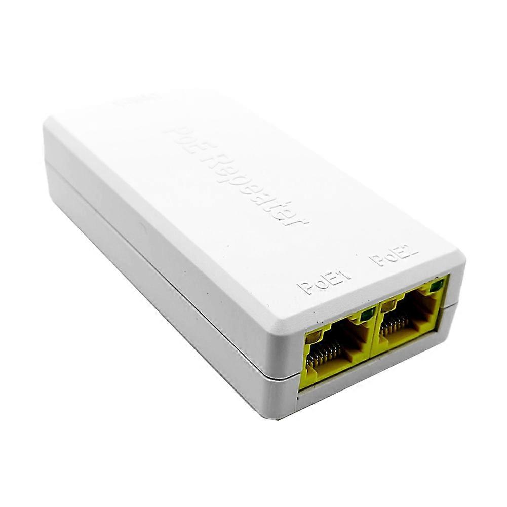 Gigabit-poe-repeater Mit 2 Ports, Poe+ Ieee 802.3af/at-standard, 100 Mbit/s, Reichweite 100 Meter (328 Fuß).