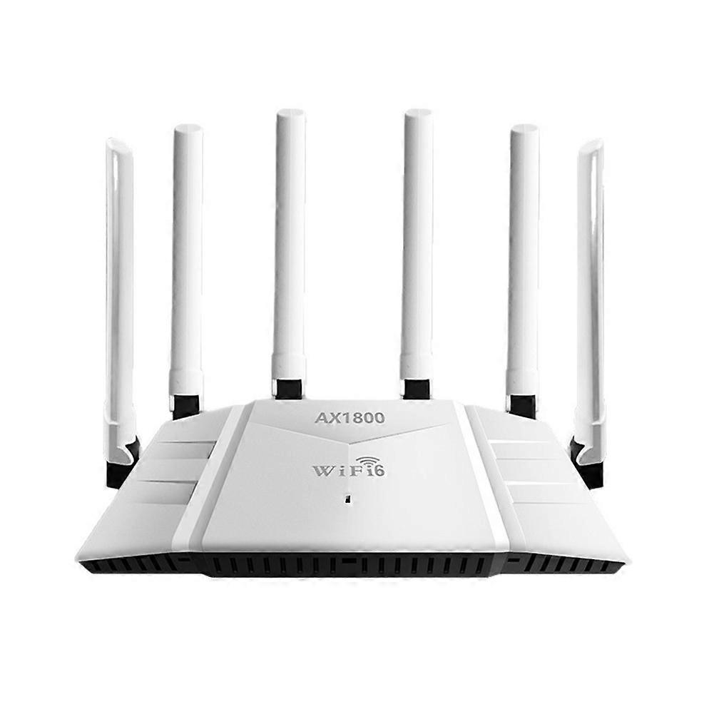 Dualband-wlan-6-router Ax1800, 1800 Mbit/s, Ieee 802.11a/b/g/n/ac/ax, Gigabit, Große Reichweite, Eu-stecker