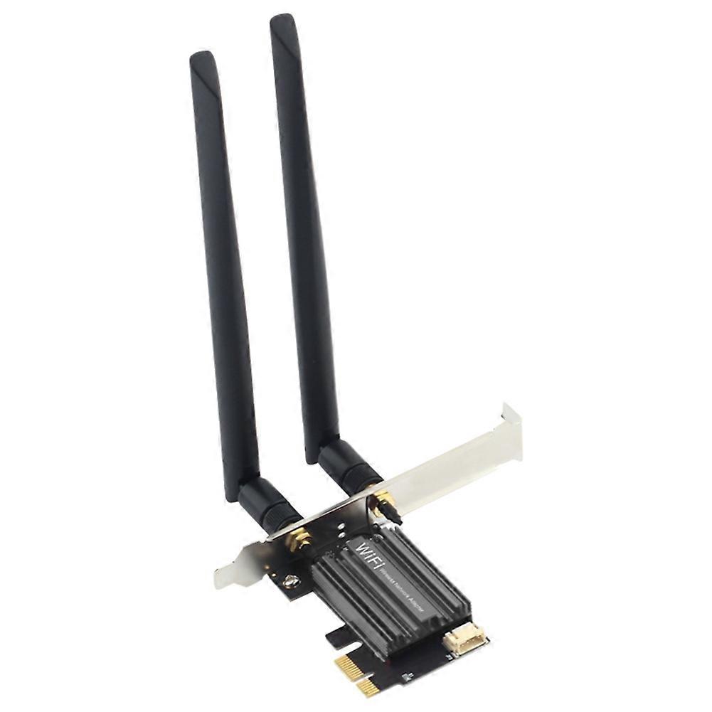 Pci-e 7265an Wlan-netzwerkkarte Wifi 5 + 8db Antenne Dualband 2,4 Ghz/5 Ghz Ac300m Bluetooth 4.0 Für Desktop-pc