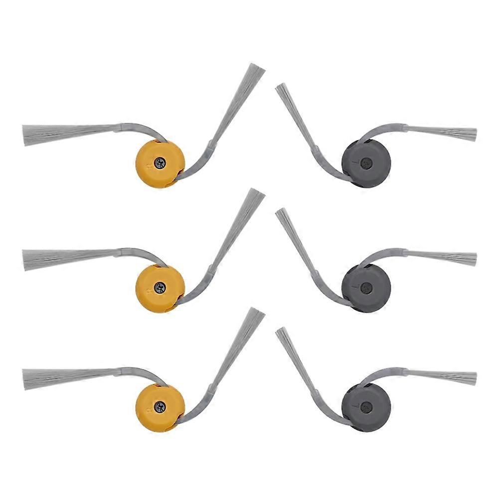 Ersatz-seitenbürsten Für Den Roborock Qrevo Curv 2 Flow Saugroboter: Waschbare Randbürsten (6er-pack).