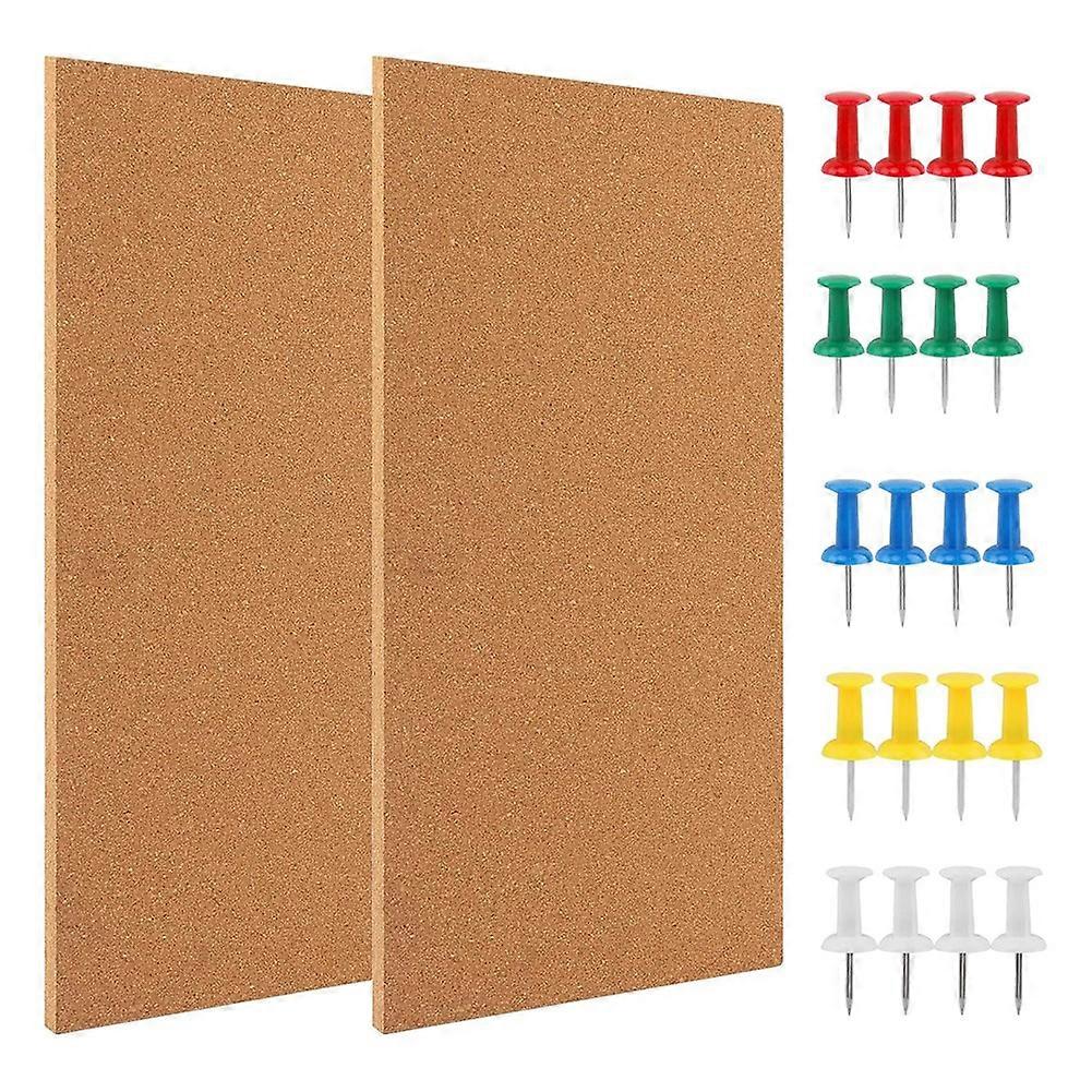 Kork-pinnwand, Kleine Rechteckige Tafel Mit Wandpinnwänden, Selbstklebende Korktafel Für Büro, Schule Und Zuhause