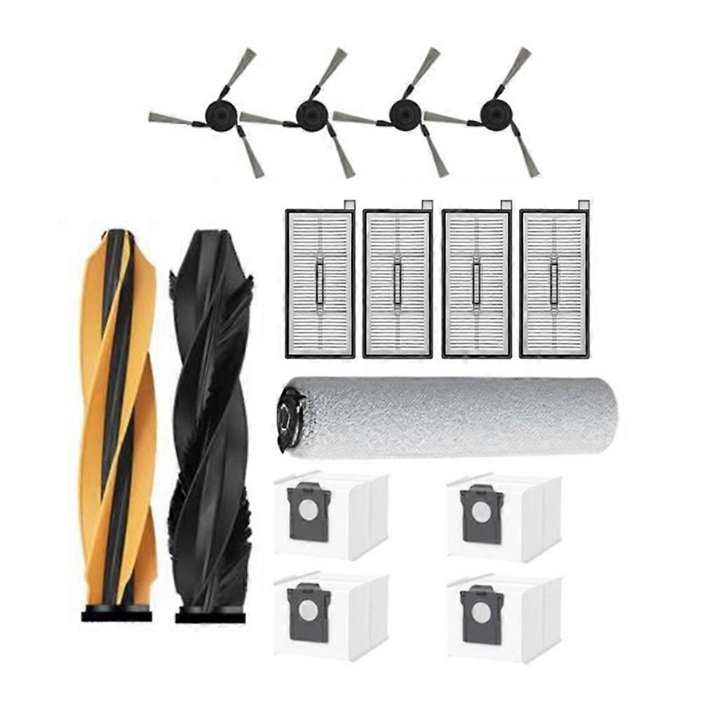 15 Zubehörteile Für Den Dreame Mova Z60 Ultra Saugroboter: Hauptbürste, Reinigungswalze, Staubbeutel, Seitenbürste Und Hepa-filter.