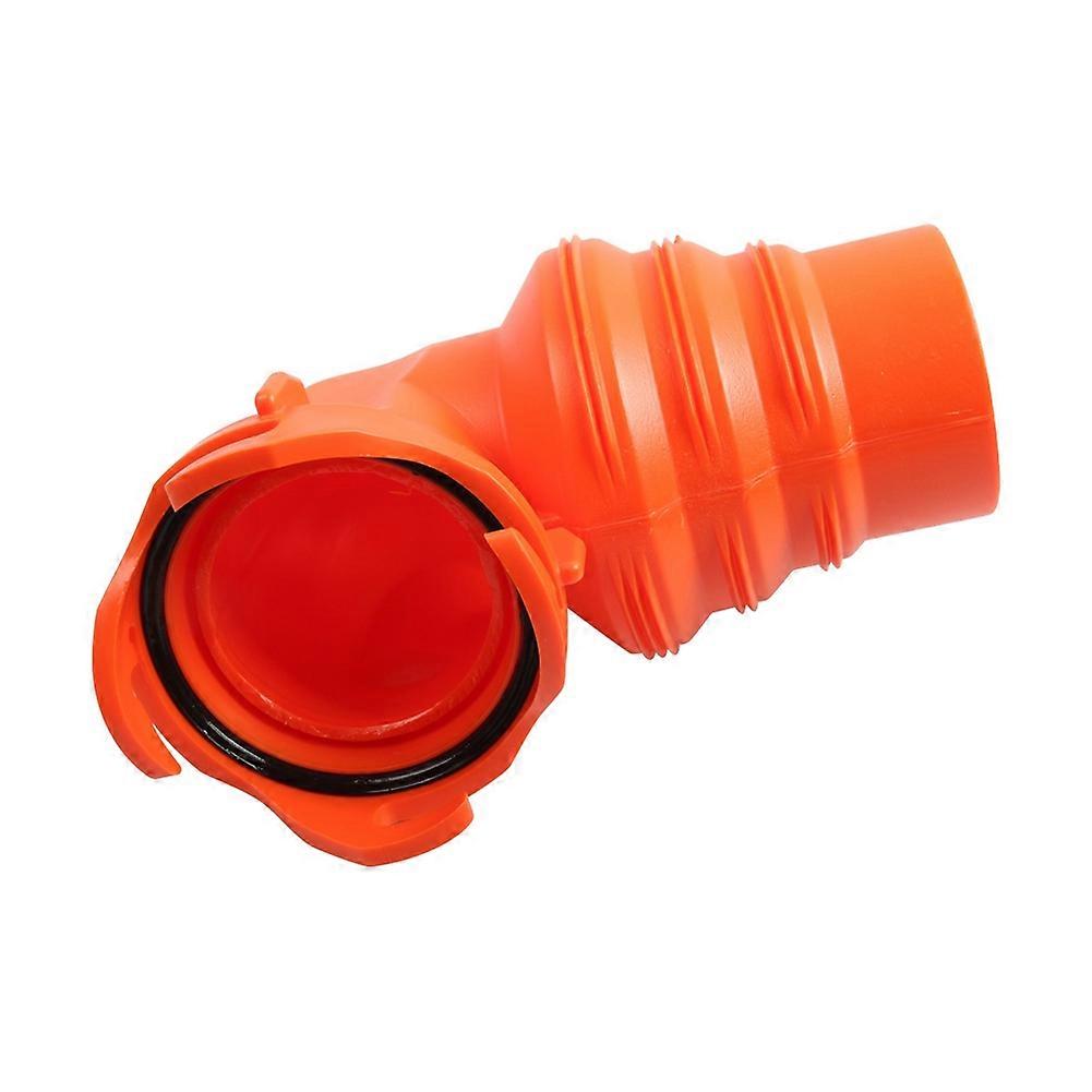 Abwasserschlauchanschlussadapter Für Wohnmobile, 90°-abwasseranschluss Mit Abdeckung, Abwasserschlauchverbinder, Wohnmobilzubehör