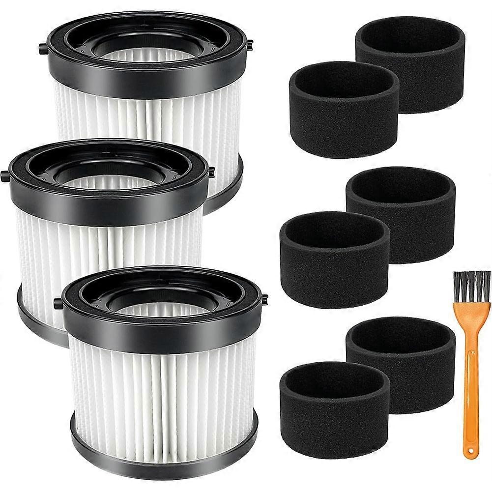 Hepa-filter 49-90-0160 Für Milwaukee M18 0882-20 Kompaktstaubsauger, Mit Schaumstoff-schutzhüllenfiltern, Ersetzt Teil 49-90-0160