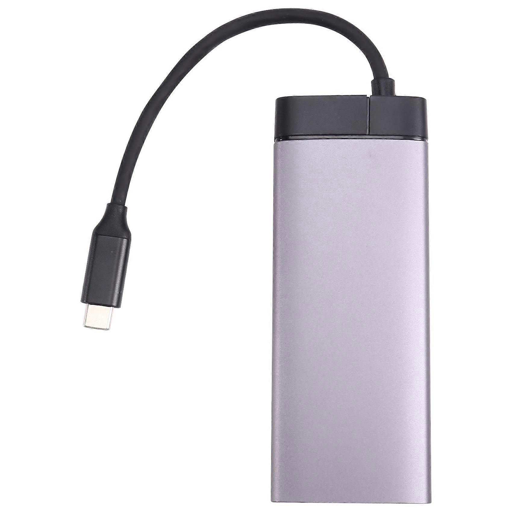 7-in-1 Usb-c-zu-hdmi-hub Mit 4k-30hz-unterstützung Für Lenovo, Xiaomi Air, Macbook Air Und M1-adapter