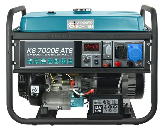 Könner&söhnen - KS7000E ats Stromerzeuger Strom generator Benzin Notstromaggregat 5.5 kW