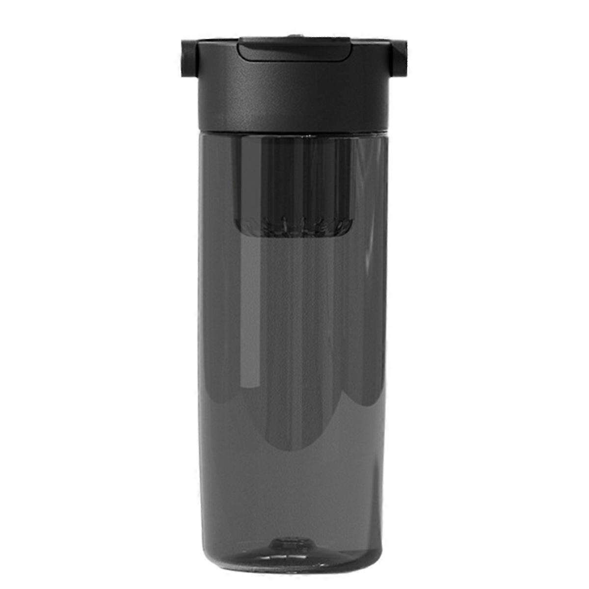 Einfacher Magnetbecher, Ideal Für Sommer Und Sport, Erfrischend, Trennt Tee Und Wasser, Magnetische Optik, Schwarz
