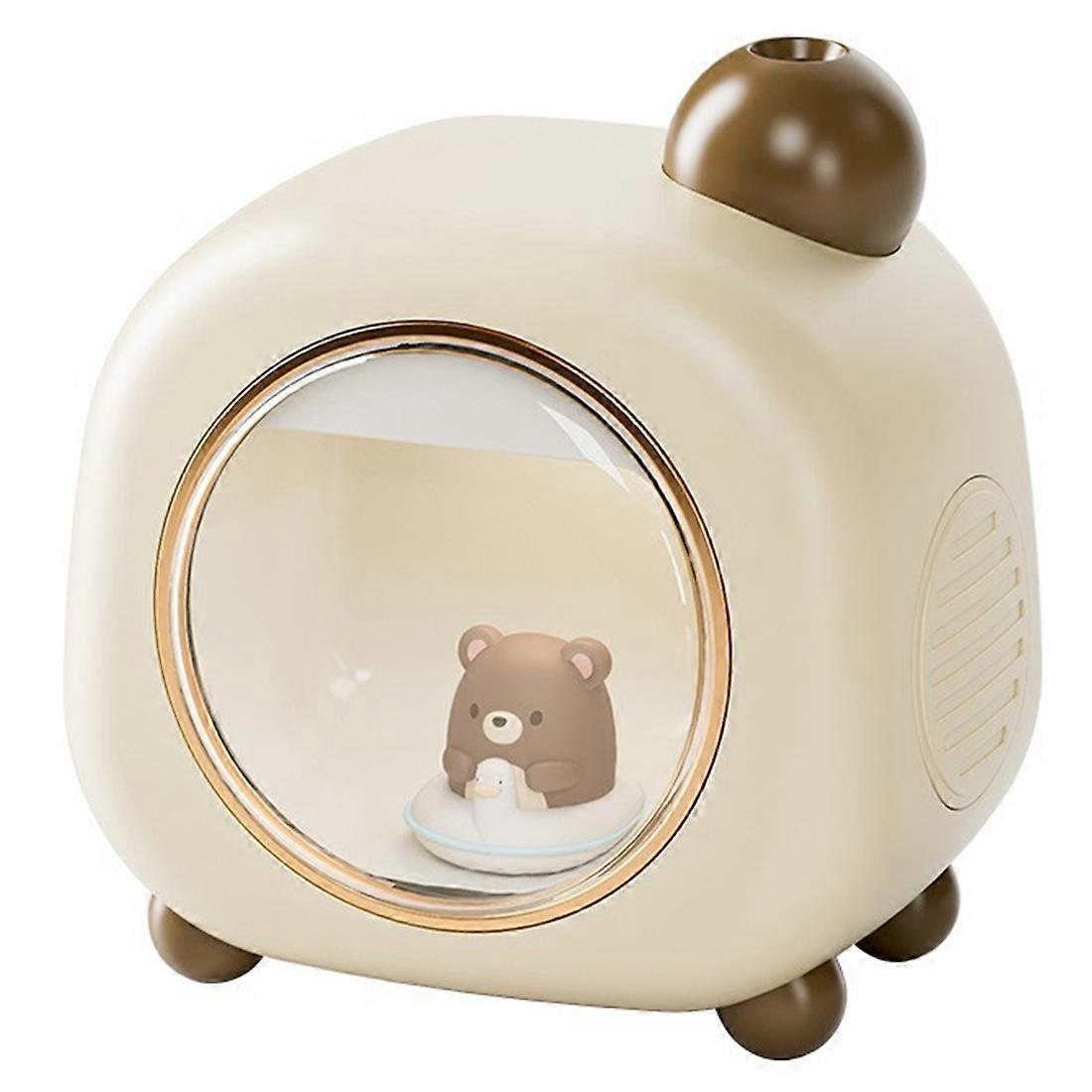 Kompakter, Tragbarer Luftbefeuchter, 500 Ml, Ideal Fürs Babyzimmer, 1800 Mah Usb-akku, Tragbar Und Für Den Schreibtisch Geeignet, Perfekt Für Reisen.