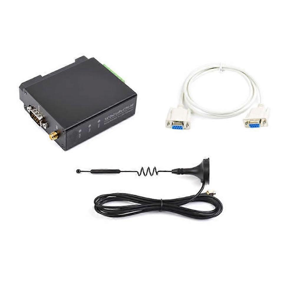 Waveshare Sx1262 Lora Datenübertragungsterminal - Lora 850-930 Mhz Auf Führungsschiene (dtu) Rs232/rs485/rs422 Zu Lora Für Sub-ghz-frequenzen Hf-ab01 (usa)