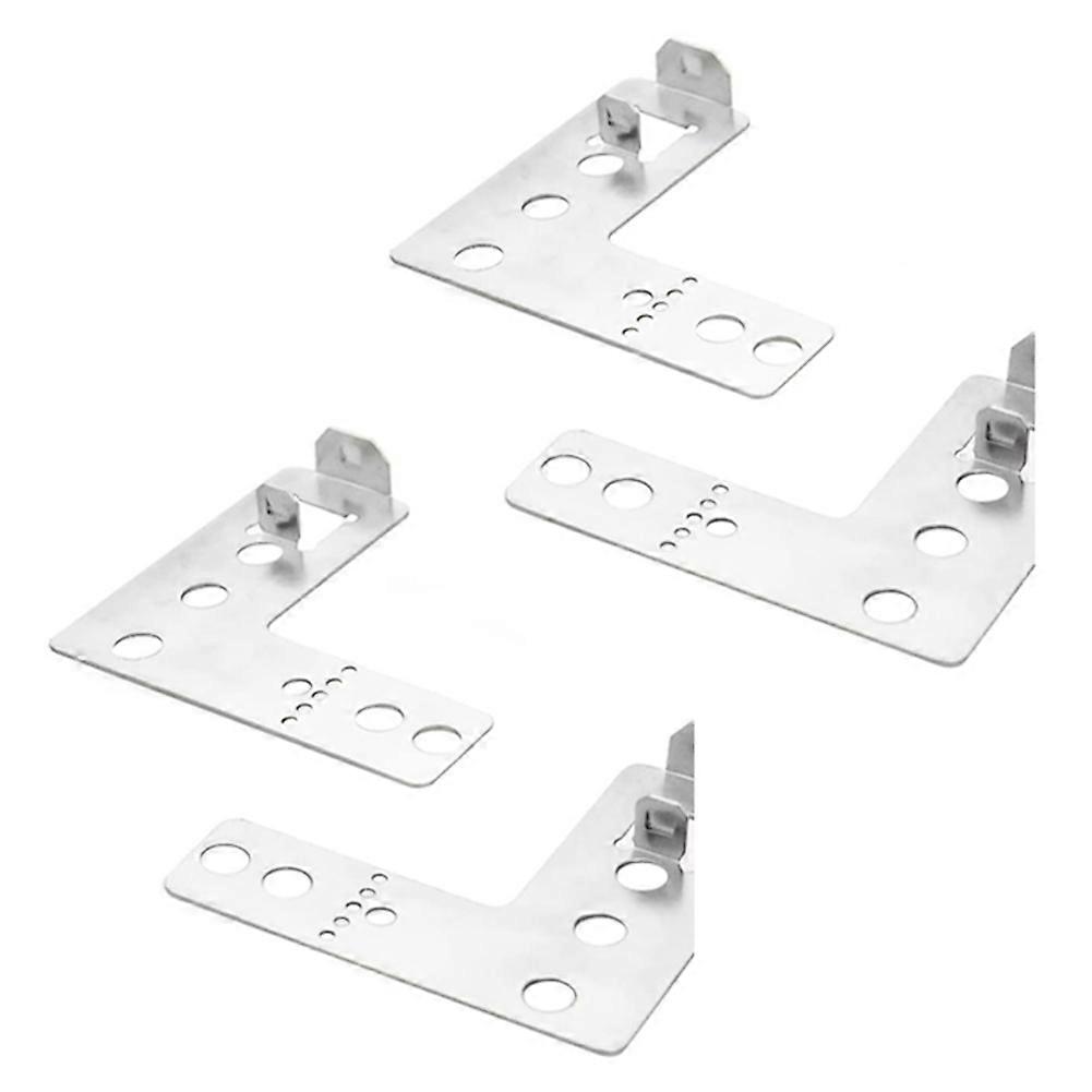 Set Mit 4 Geschirrspüler-montagehalterungen, Inklusive Schrauben, Kompatibel Mit Den Samsung-modellen 170664 Und Bsh170664.