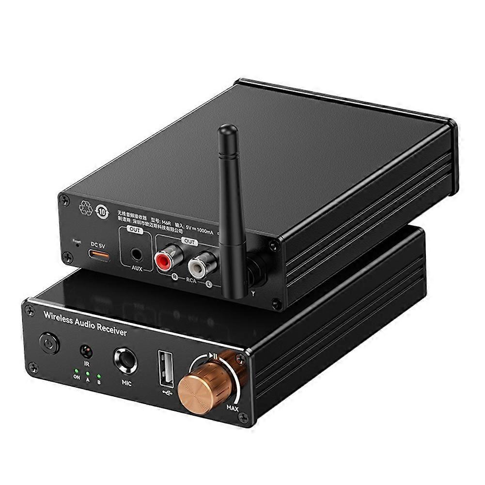 Bluetooth 6.0 Autoradio-adapter, Drahtloser Empfänger, Usb-stick-kompatibel, 6,5-mm-ausgang Für Karaoke, Verstärkt Musik Über Lautsprecher