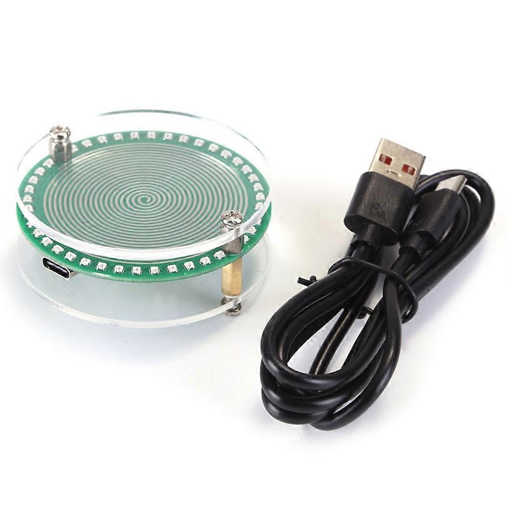 7,83 Hz Led-farbgenerator Für Schumann-wellen, Fließendes Und Atmendes Licht, Sinuswellen-signalgenerator Für Die Heimmeditation
