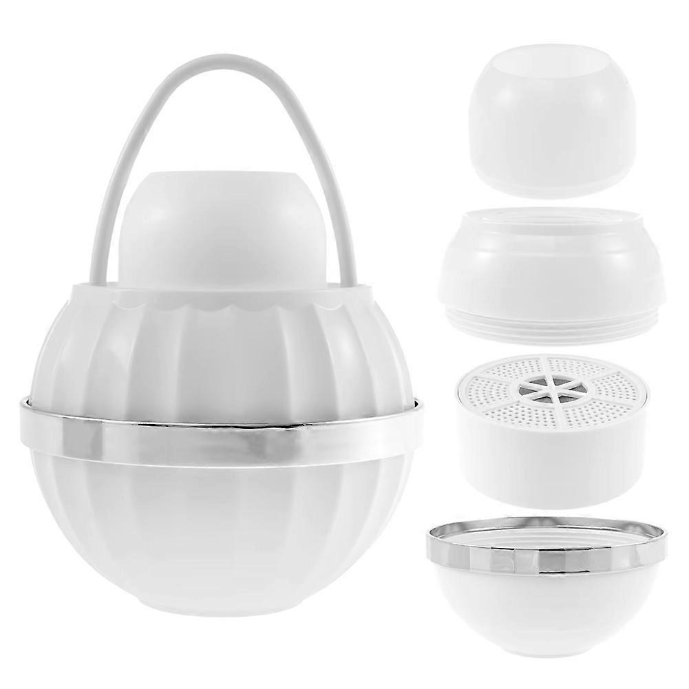 Kunststoff-badewannenwasserfilter, Effizienter Hänge-badewannenarmaturfilter, Tragbarer Filter Mit Breiter Kompatibilität, Mehrzweck-dusch- Und Badewannenfilter