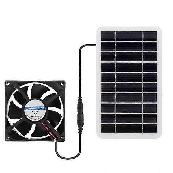 30-w-solarpanel-betriebener Dachventilator Für Dachböden, Transporter, Haustiere – Belüftungs- Und Kühlsystem Für Küchen Und Gewächshäuser