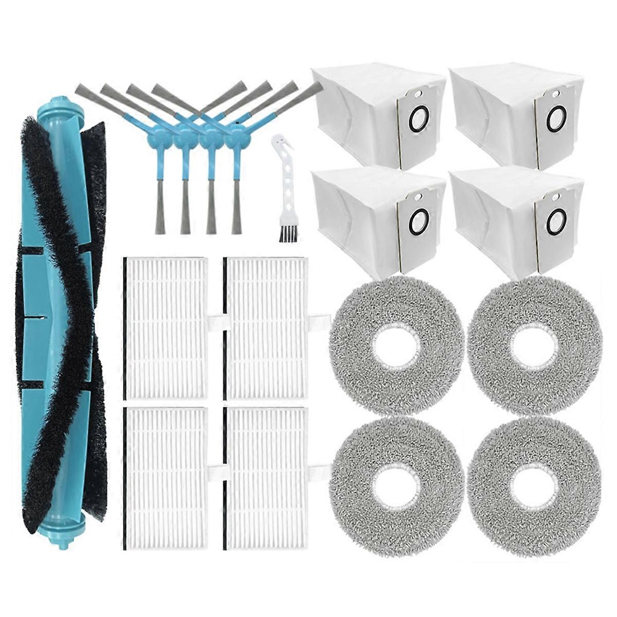Ersatzteile Für Ai Revolution Ultra Power Home 9590 / 9990 / 10090 Haushaltsstaubsauger: Hauptbürste, Hepa-filter Und Staubbeutel.