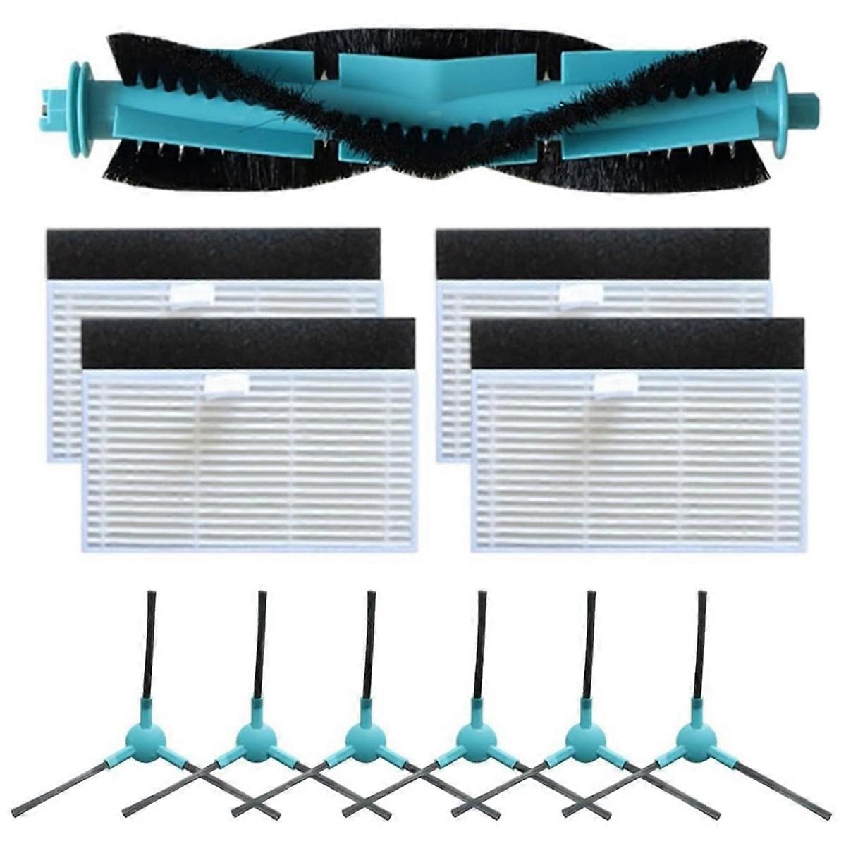 Ersatzteilset Für Die Hauptseitenbürste Und Die Hepa-filter Für Den Saugroboter T10 Lite