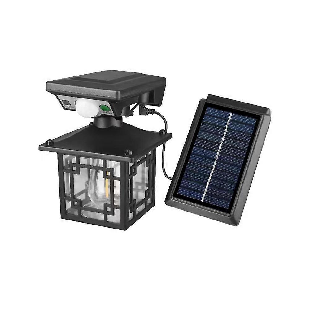 Wasserdichte Solar-außenwandleuchten Mit Bewegungsmelder Und 3 Beleuchtungsmodi (jd-1579a)