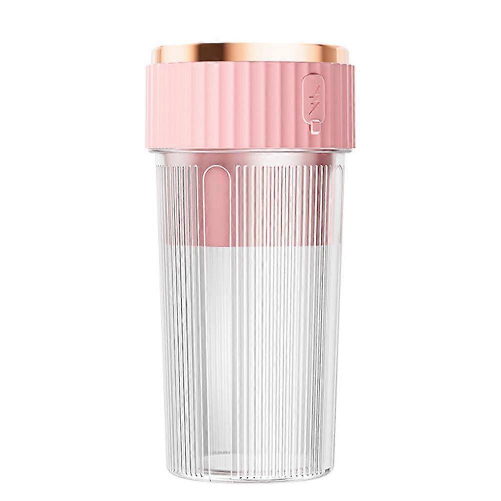 Tragbarer, Kabelloser Fruchtmixer, Entsafter, Usb-aufladbar, Pinkfarbene Tragbare Zitruspresse