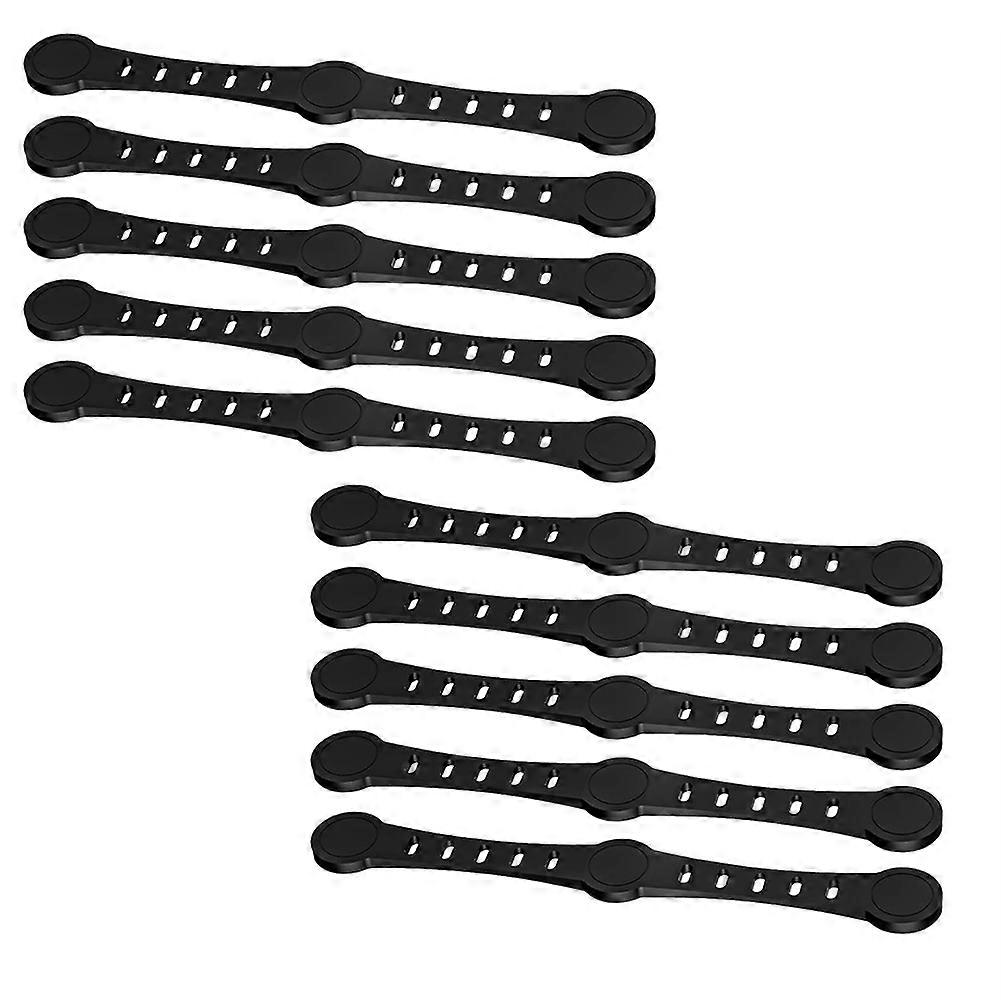 Set Mit 10 Silikonmagneten Für Backpapier In Heißluftfritteusen – 12 Cm Lang, Zubehör Für Heißluftfritteusen
