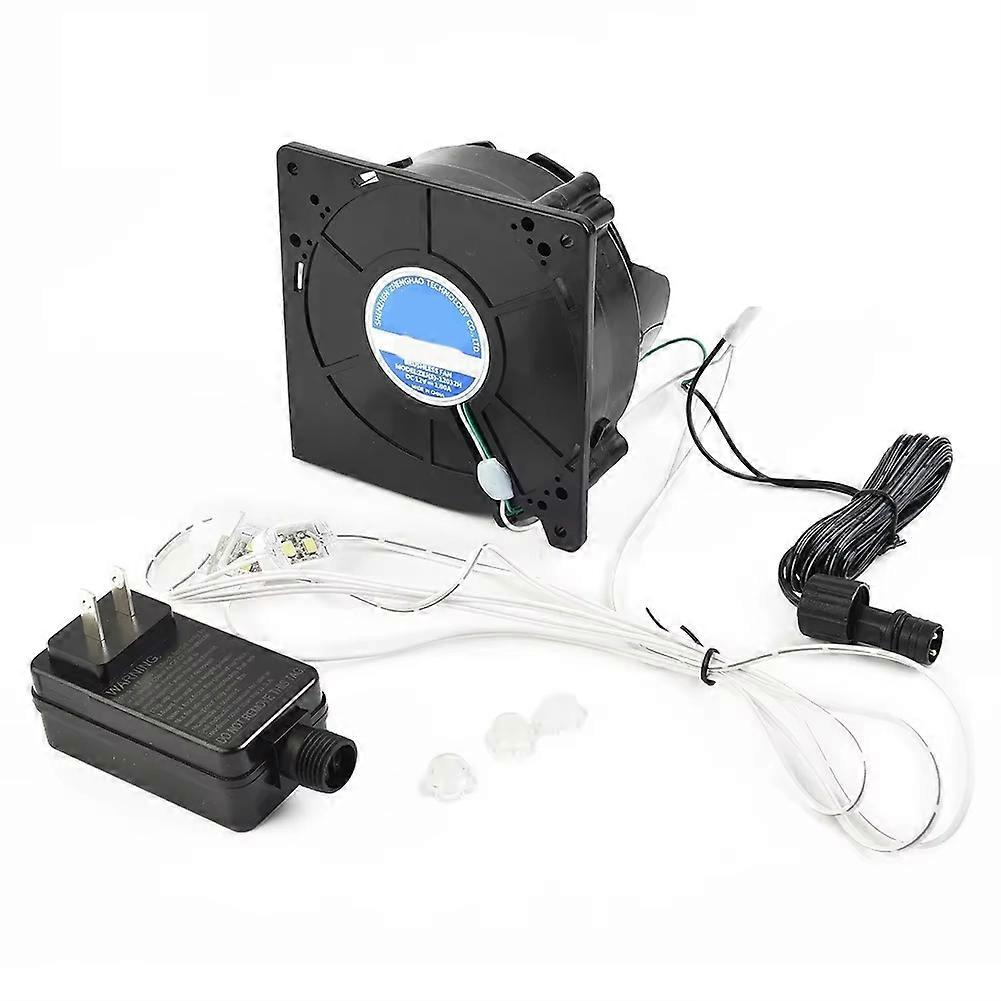 Ersatzmotor Für 12v 1,0a Gebläse Mit 3 Lichtern Für Aufblasbare Dekorationen Im Innen- Und Außenbereich (airblow Us)