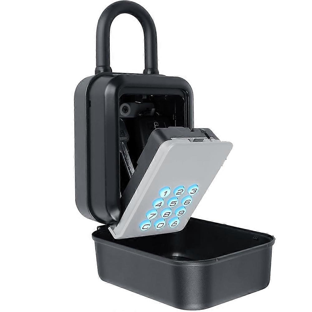 Intelligenter Schlüsselsafe Mit Code – Bluetooth- Und Pin-code-entsperrung, App-gesteuerter Digitaler Safe Für Innen- Und Außenschlüssel, Für Den Kurzfristigen Gebrauch