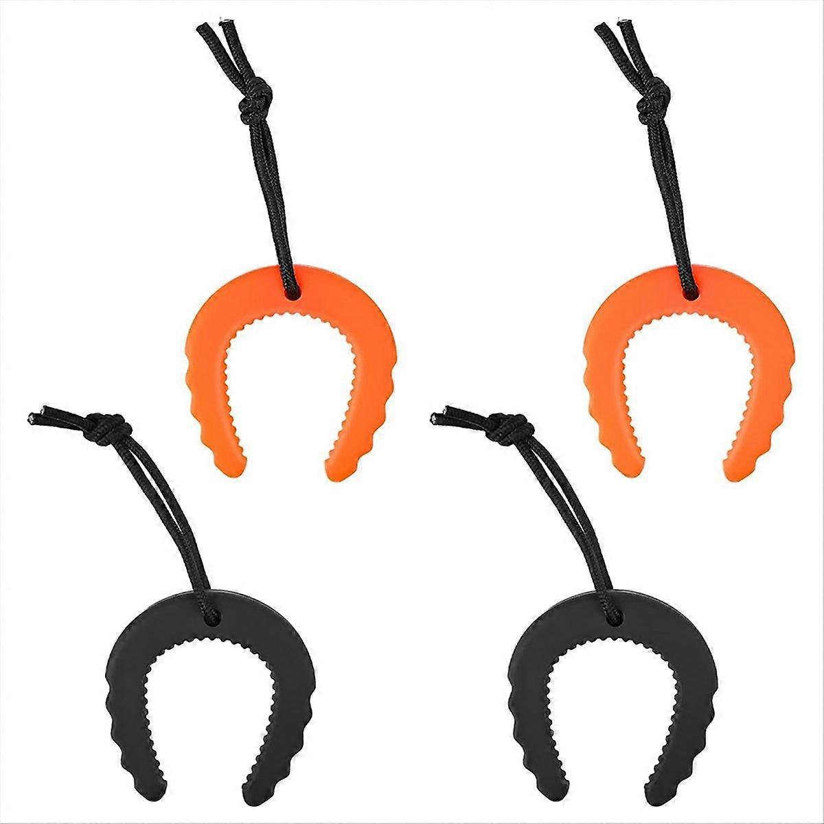 Türkeile, Türstopper Für Ersthelfer (polizei Und Feuerwehr), 2 Schwarze Und 2 Orangefarbene