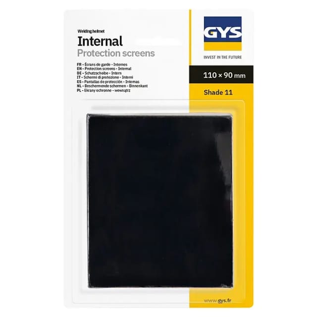 Gys 040762 Blendschutzscheiben DIN 11 5 Stck für Flip-Flap, Techno, Master 11