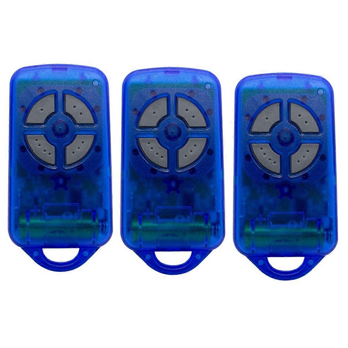 Set Mit 3 Garagentor-fernbedienungen, 433,92 Mhz, Für Ptx4-garagentoröffner – 4 Securacode-tasten, 4 Tasten