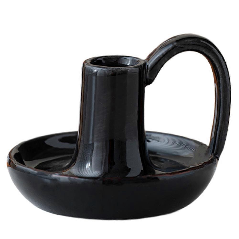 Elegante, Moderne Kerzenständer Aus Keramik, Dekorative Ornamente Für Den Esstisch, Accessoires Für Ein Romantisches Abendessen Bei Kerzenschein Zu Hause
