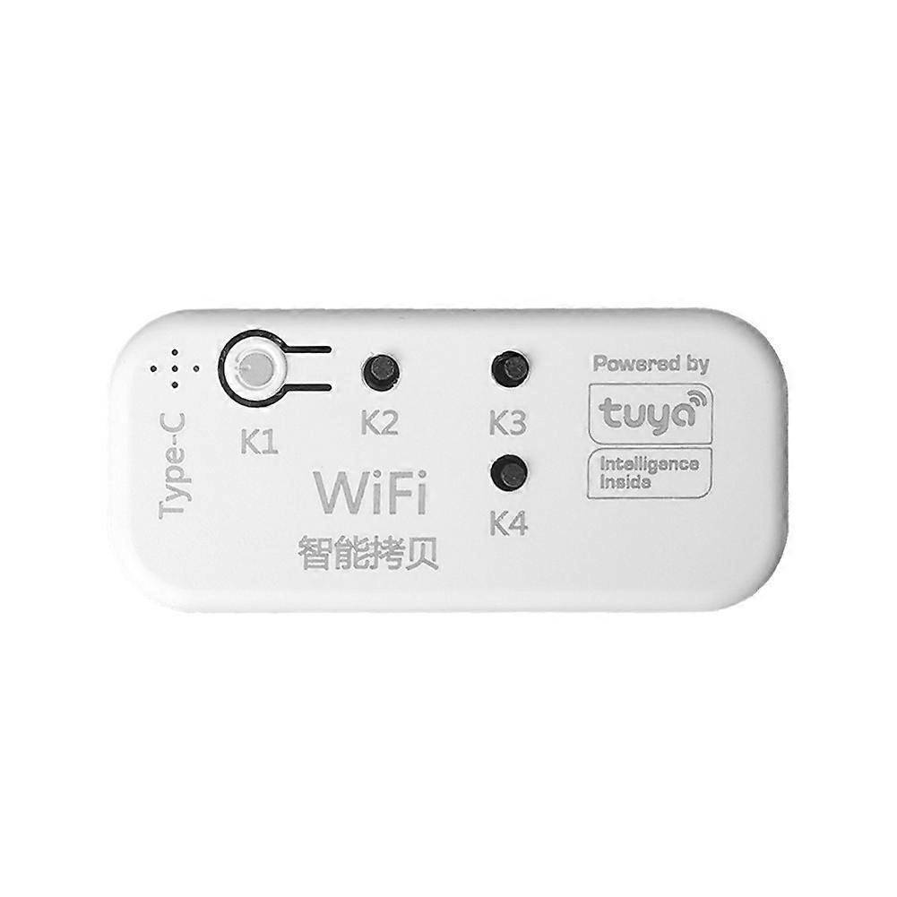 Tuya 433 Mhz Rf-duplikator Für Garagentor-fernbedienungen, Kompatibel Mit Elektrischen Toren, Sektionaltoren, Vorhängen, Markisen Und Jalousien.