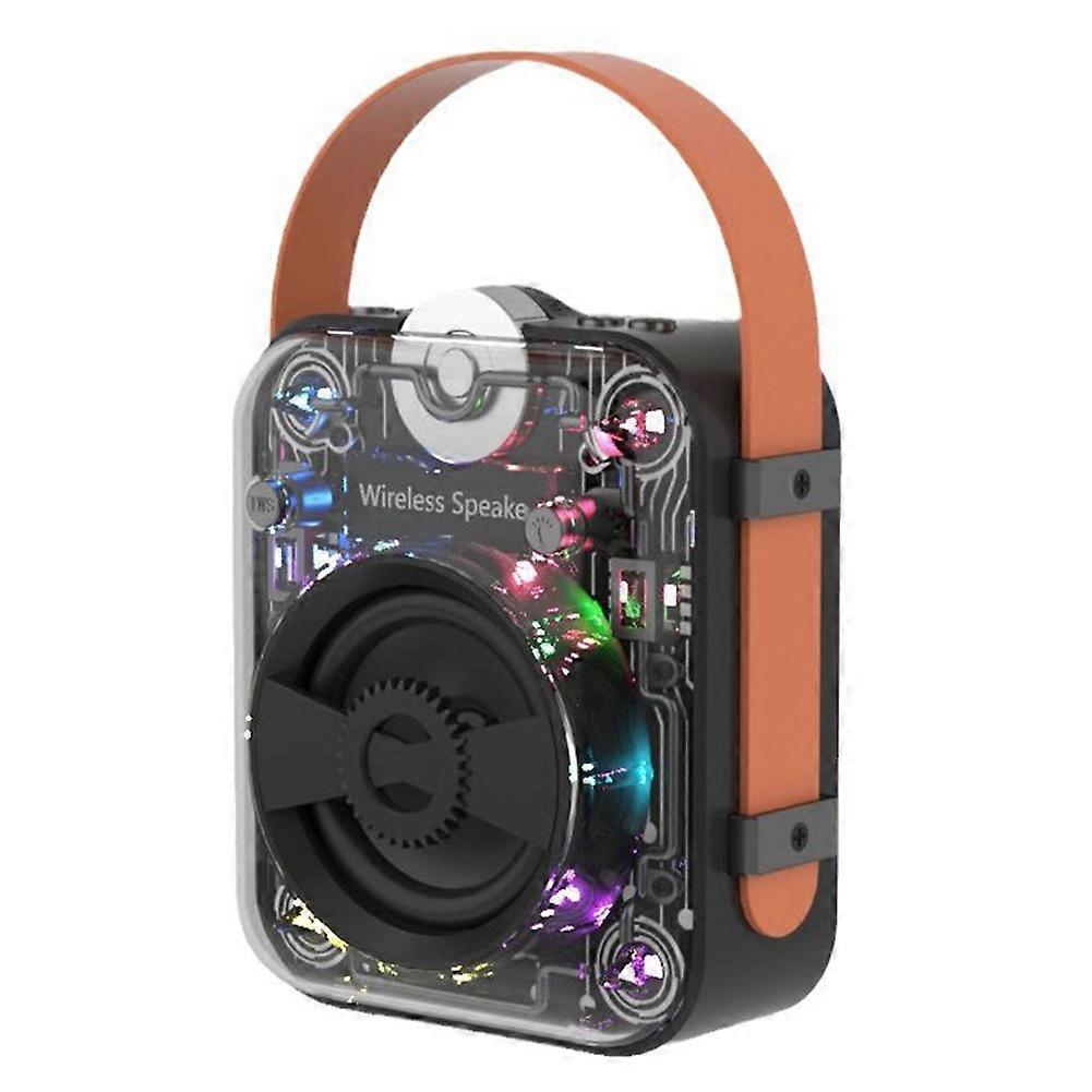 Kabelloser Bluetooth-lautsprecher Mit Herausragender Klangqualität, Beeindruckenden Lichteffekten Und Vielfältigen Wiedergabemodi. Mini-tws-lautsprecher.