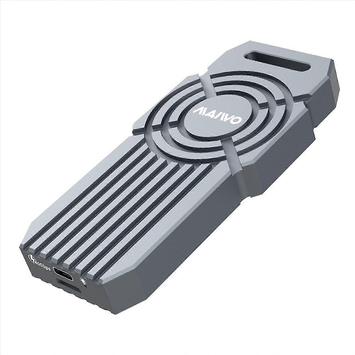 M.2 Nvme Usb 4.0 40 Gbit/s Aluminium-ssd-gehäuse, Maximale Kapazität Von 8 Tb, Kompatibel Mit 4/3 Usb 3.2/3.1/3.0-anschlüssen (m-key).