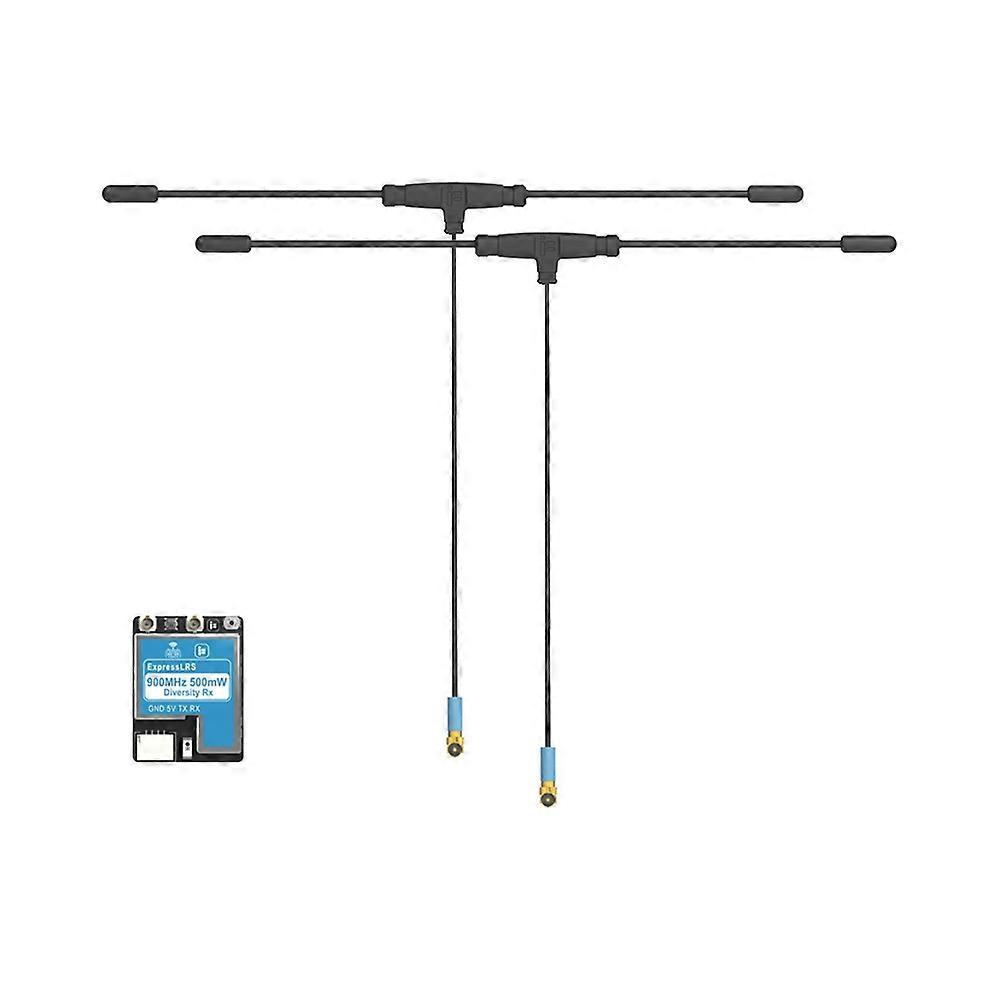 Elrs Diversity-empfänger 900 Mhz 500 Mw Mit Zwei 70-mm-antennen Für Fpv A