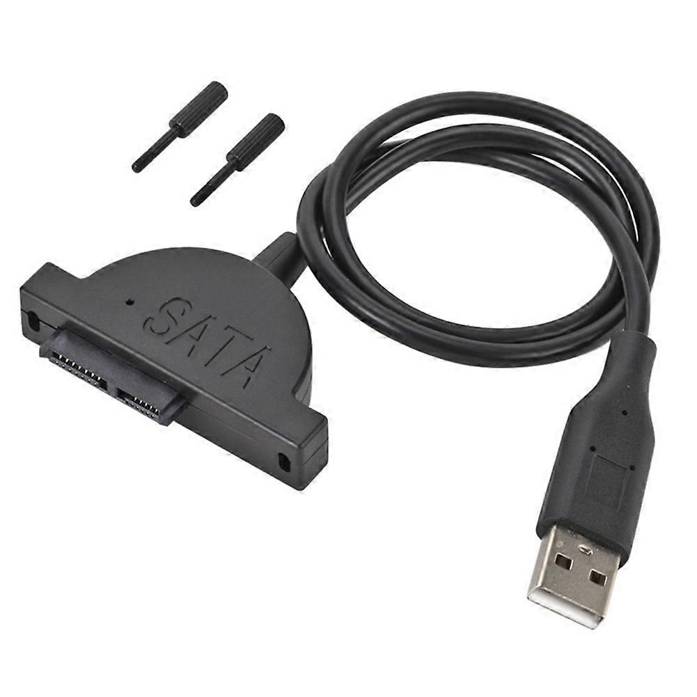 Usb 2.0 Auf Mini Sata Ii 7+6-pin 13-pin Adapter Für Slimline-laptop-cd/dvd-rom-laufwerke, Konverterkabel, Schrauben, Stabile Ausführung