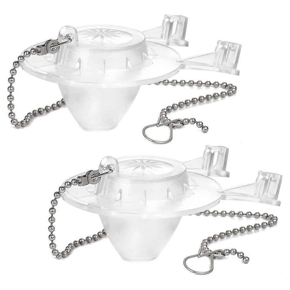 Ersatz-wc-spülklappe Für Gerber 99-647 (2er-pack), 5 Cm Große Spülklappe Mit Metallkette Und Haken, Einfache Montage