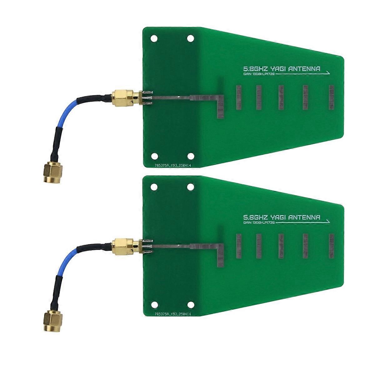 Hg1726a 5,8 Ghz Richtantenne, 13 Dbi Gewinn, Für Wifi-basisstationen, Bluetooth-netzwerkbrücken Für Drohnen.