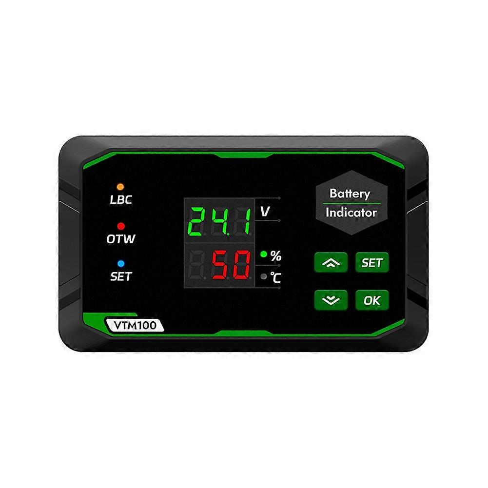 Dc7-100v Batterieanzeige, Batteriespannungs- Und Kapazitätstester, Batteriemonitor, Coulometer Für Ternäre Lithium-/blei-säure-batterien