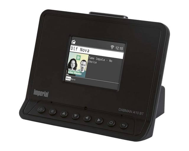 Dabman i410 bt kompaktes hybridradio dab fm internet bluetooth schwarz