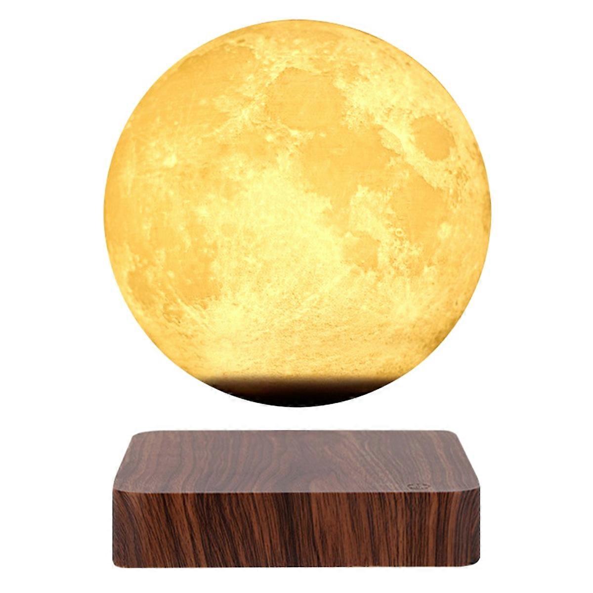 Schwebendes Mond-nachtlicht, 360°-drehung, Schwebende Magnetische Mondlampe Mit 3 Farben, Für Zuhause, Büro Oder Schlafzimmer (us-stecker).