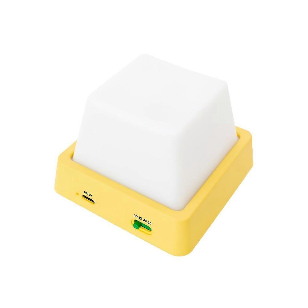 Schlichte Led-tischleuchte Mit Druckschalter Und Timer In Form Einer Tastatur (b).