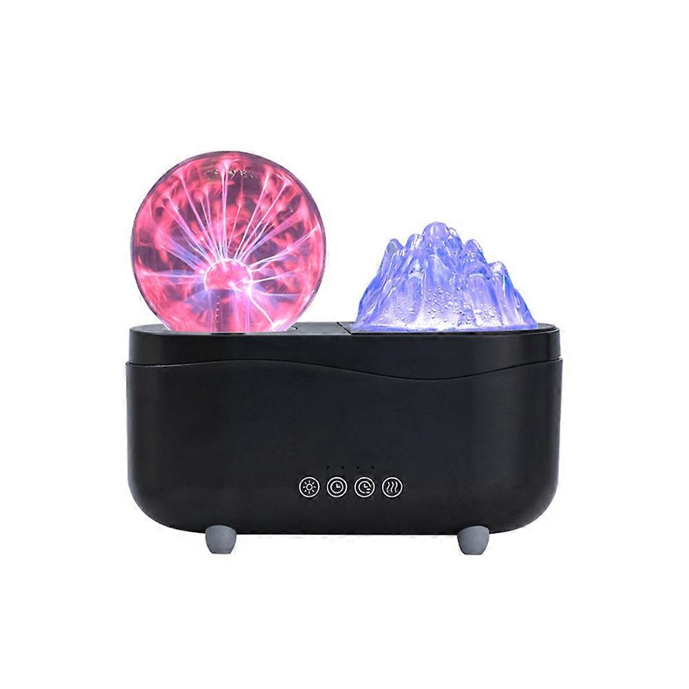 350-ml-aroma-diffusor Mit Kabellosem Lautsprecher, Plasmakugel Und 7-farbiger Led-beleuchtung – Aromatherapie Für Zuhause, Büro Und Yoga – Us-stecker