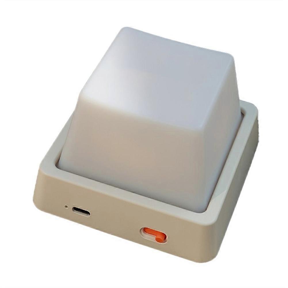 Schlichte Led-tischleuchte In Form Einer Tastatur Mit Druckschalter Und Timer.