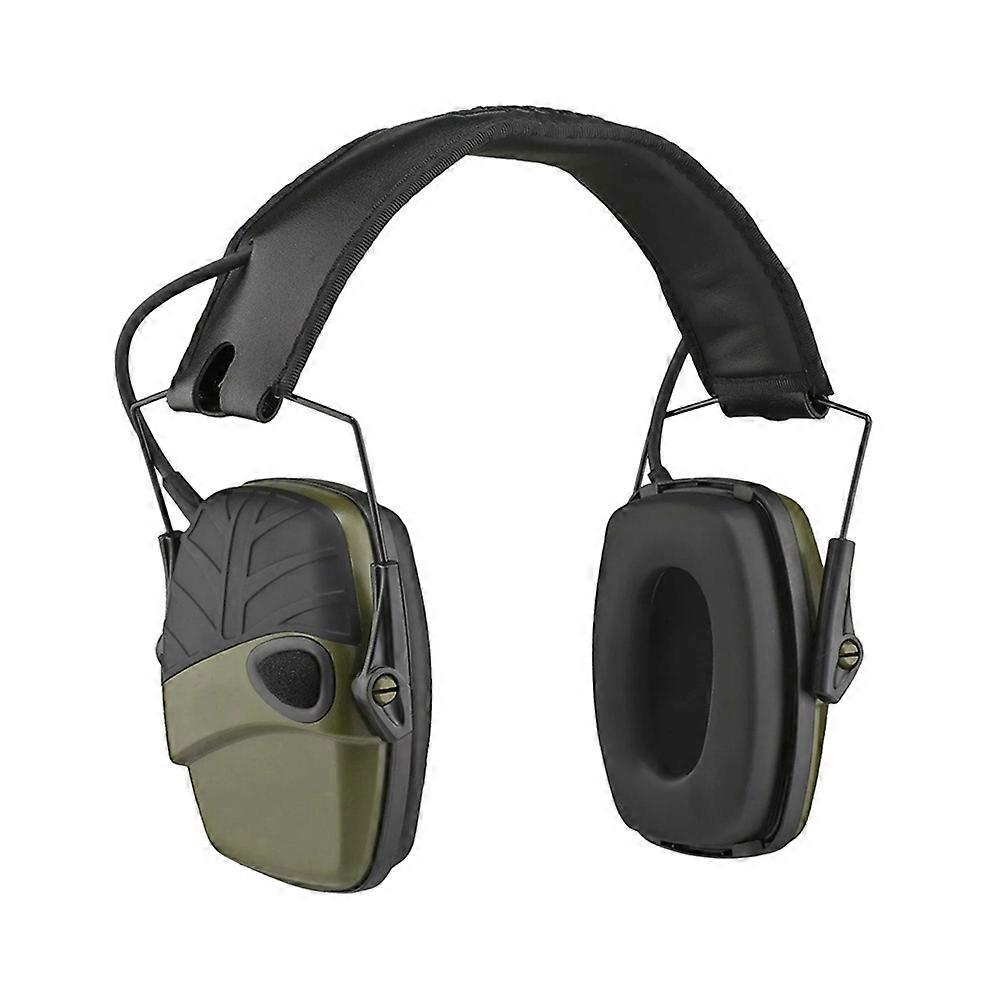 Impact Hearing Elektronische Geräuschunterdrückende Kopfhörer, Ideal Für Outdoor-sportarten (grün).