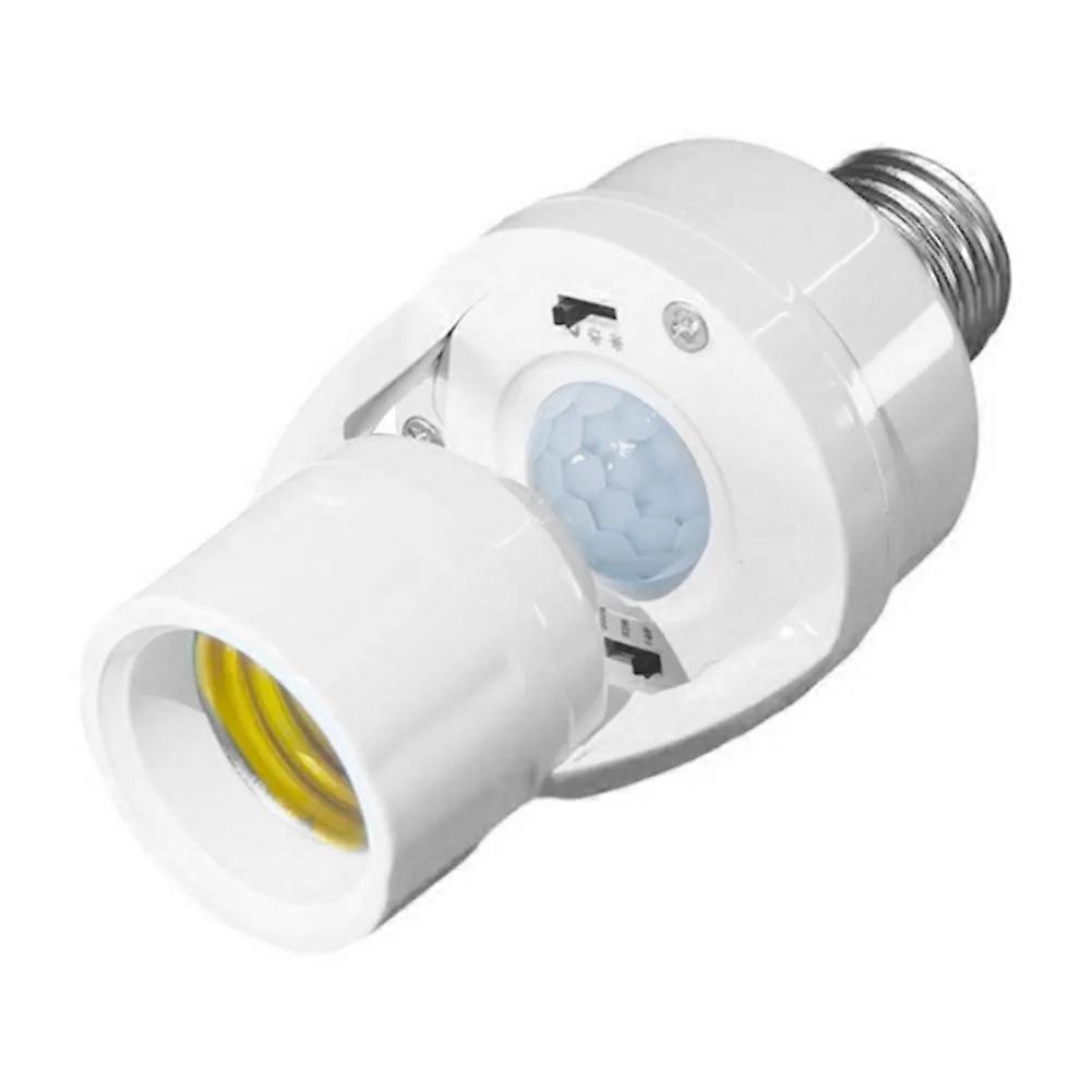 Intelligenter Pir-bewegungsmelder-schalter E27 Für Lampe, Lampensockel Und Fassung. Infrarotsensor.