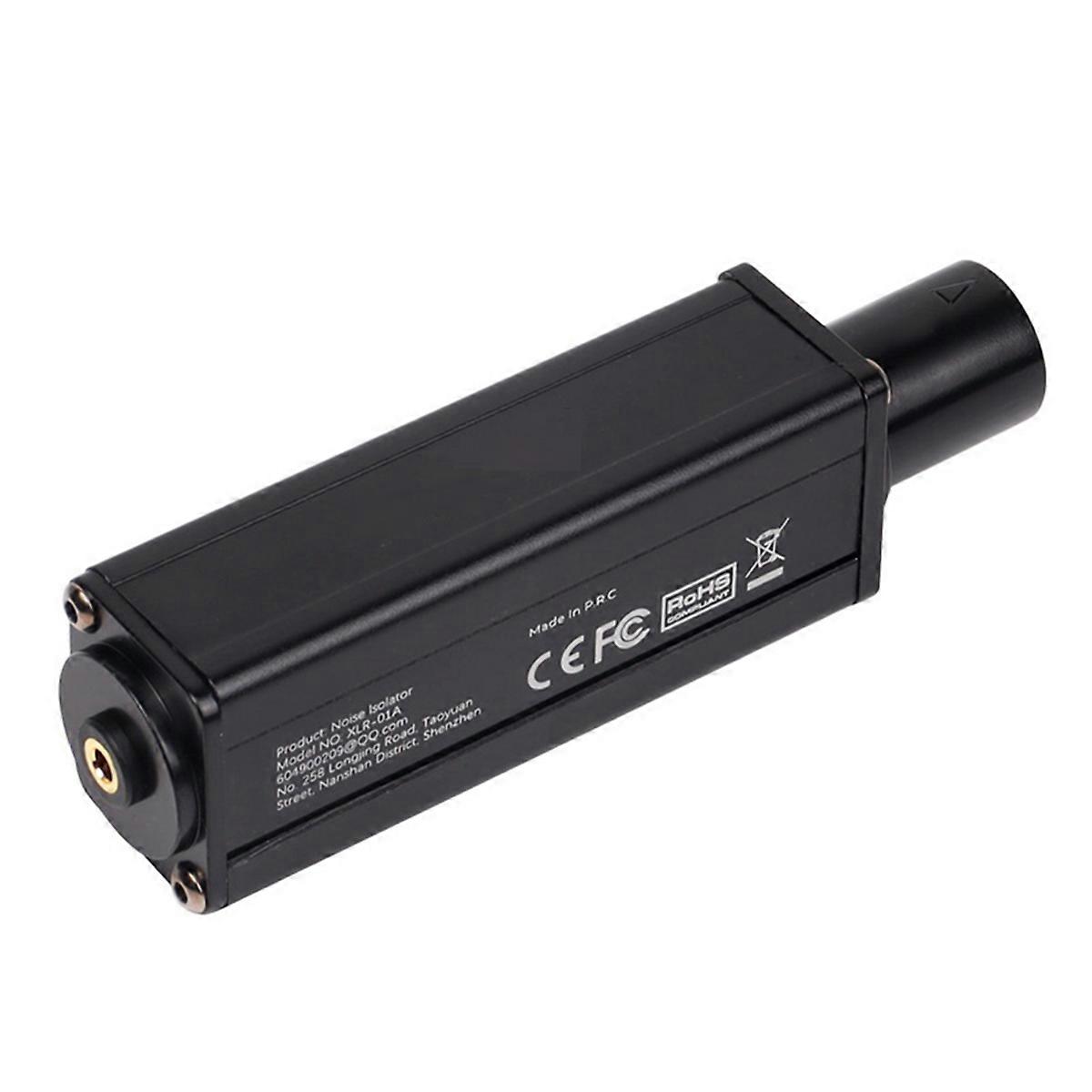 3,5-mm-klinke Auf Xlr-stereo-audioadapter: Rauschunterdrückungsfilter, Gemeinsame Audiomasse, Rauschunterdrückung.