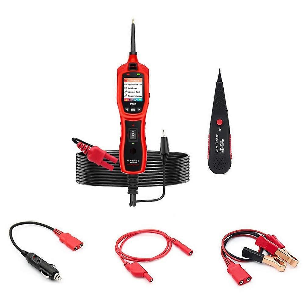 Sicherungsautomaten-suchgerät, Batterietester, Ac/dc-spannungsprüfer, Kraftstoffeinspritzdüsenprüfer, Kfz-stromkreisprüfer, P180