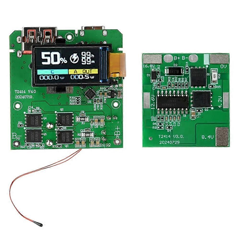 100w Schnelllade-externakku-motherboard Mit Tft-farbdisplay Für Pd-qc-schnelllademodul Für Ternäre Lithiumbatterien