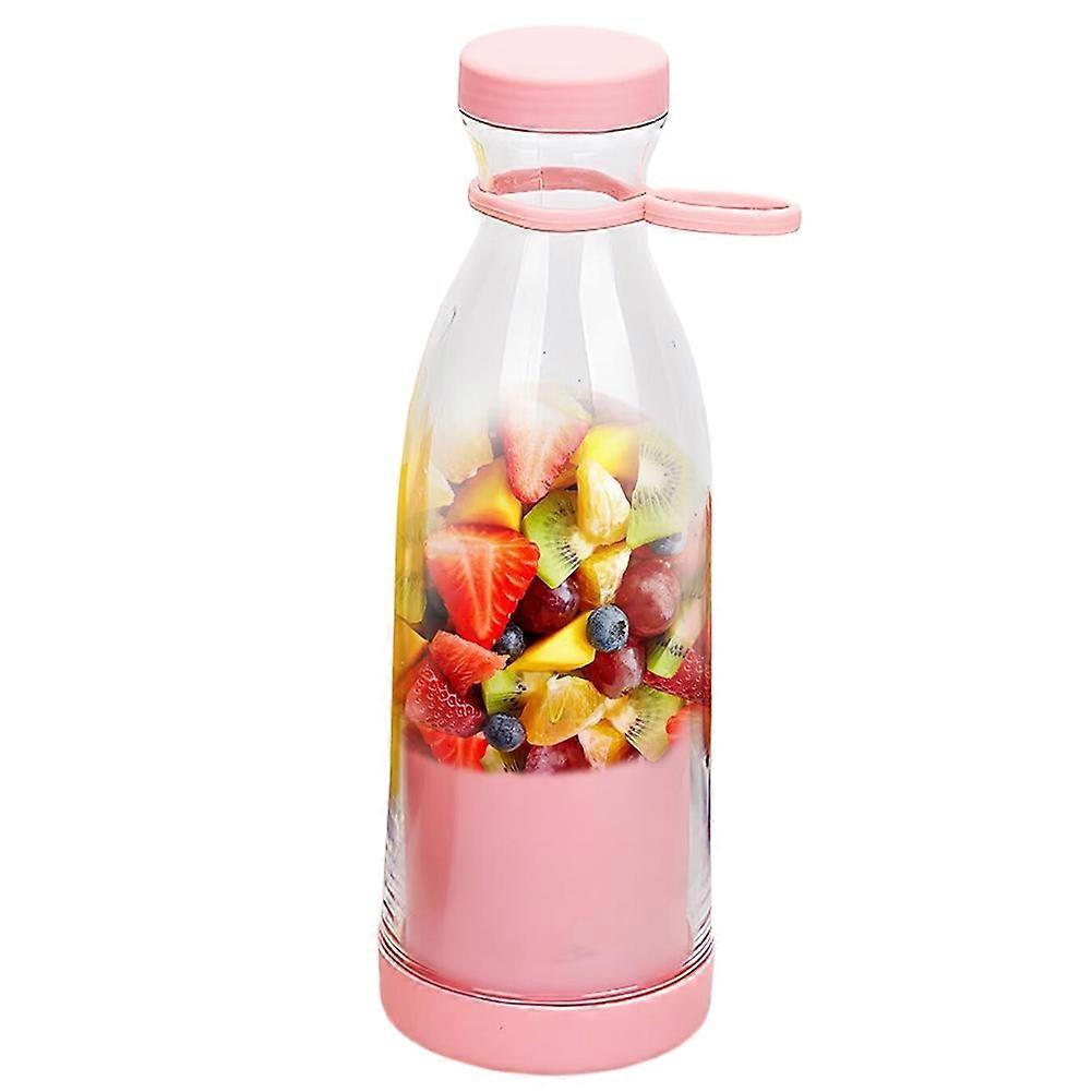 Tragbarer Mixer, Kabelloser Tragbarer Entsafter Für Smoothies, 420-ml-flasche